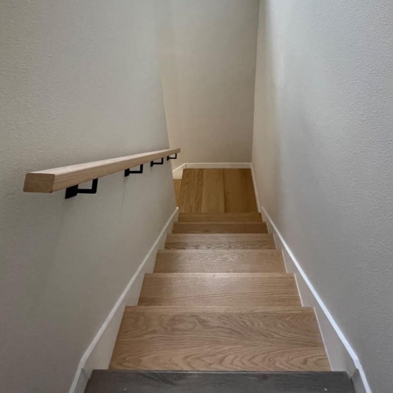 Langdoly Heavy Duty Swivel 𝐙𝐈𝐍𝐂 𝐀𝐋𝐋𝐎𝐘 Handrail Brackets 𝗡𝗢 𝗪𝗘𝗟𝗗𝗜𝗡𝗚, 𝗔𝗡𝗧𝗜-𝗥𝗨𝗦𝗧, Integrated DIE-𝗖𝗔𝗦𝗧𝗜𝗡𝗚 Brackets for Indoor Staircase (Pack of 5) - Image 4